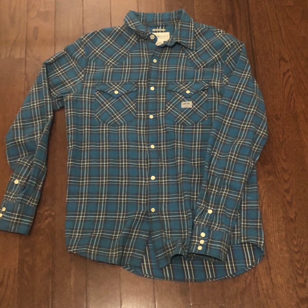 Denim and supply Ralph Lauren flannel western shir
